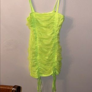 Vibrant Lifestyle Ruched Mini Dress - Fashion Nova